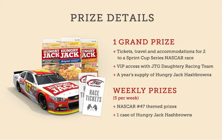 Serve up a win! 1 winner will claim the $3200 Hashbrowns For Dinner Sweepstakes.