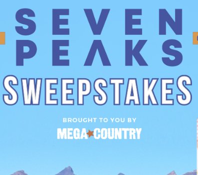 Seven Peaks Music Festival Sweepstakes