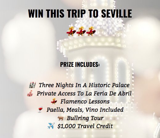 Seville Sweepstakes