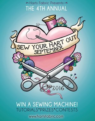 Sew Your Hart Out September Giveaway!
