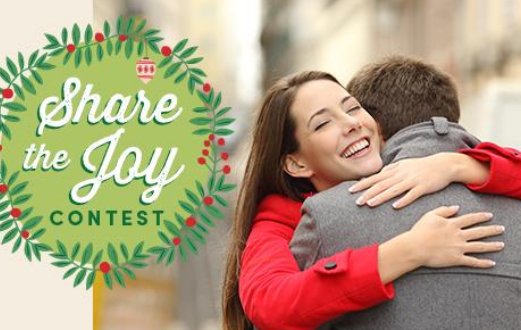 Share The Joy Contest and Win Free Travel!