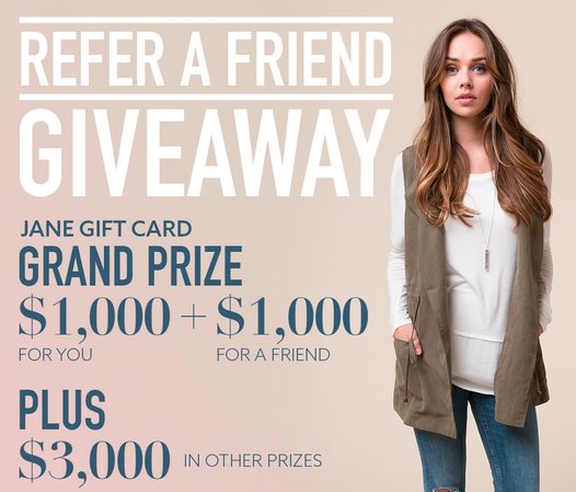 Share a Prize, Refer-A-Friend Giveaway