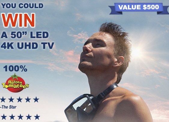 Sharkwater Extinction Smart TV Sweepstakes