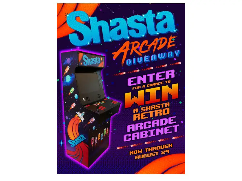 Shasta Arcade Giveaway - Win A Home Arcade & More
