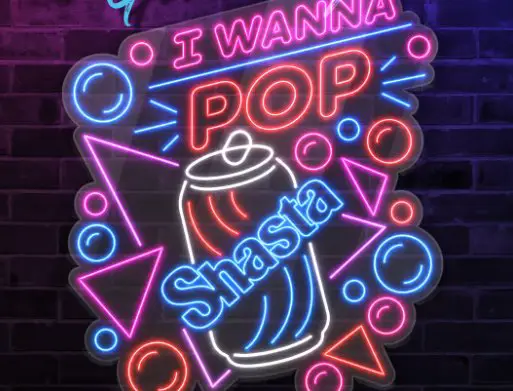 Shasta Retro Glow Giveaway – Win a Retro Neon Glow Machine!