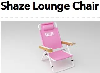 Shaze Lounge Chair Giveaway