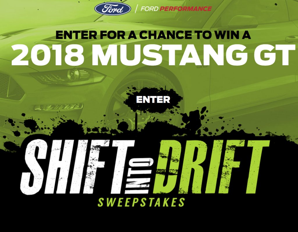 Shift into Drift Sweepstakes