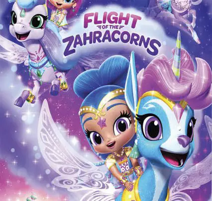 Shimmer and Shine: Flight of the Zahracorns DVD