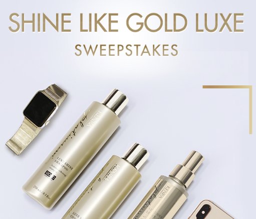 Shine Like Gold Luxe Sweepstakes