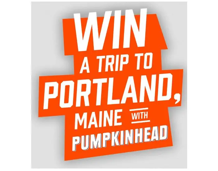 Shipyard Pumpkinhead  Sweepstakes - Win A Trip To Portland