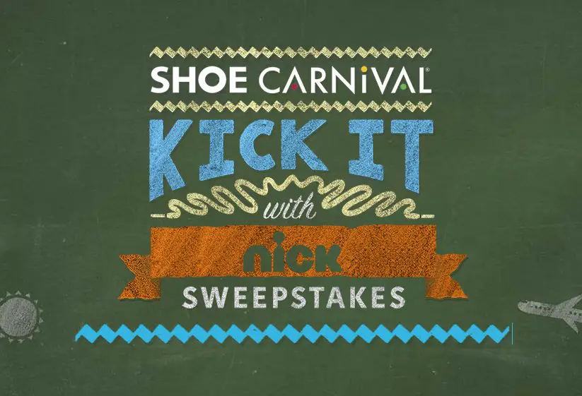 Shoe Carnival’s Kick It With Nick Sweepstakes!