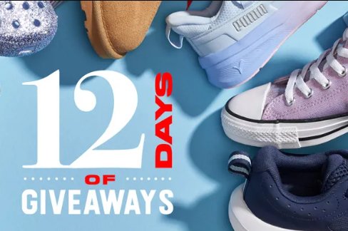 Shoe Sensation 12 Days of Giveaways