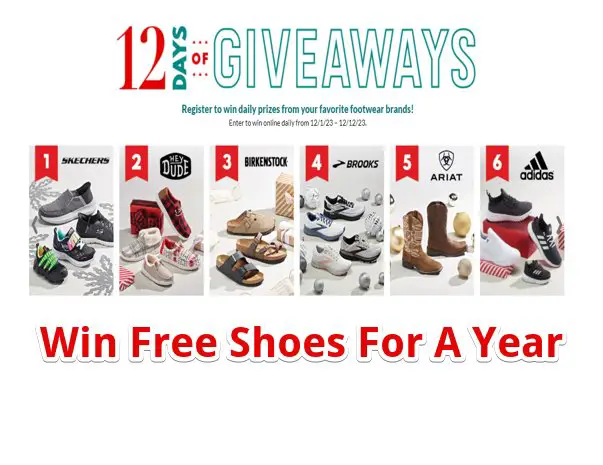 Shoe Sensation 12 Days Of Giveaways - Win Free Shoes For A Year