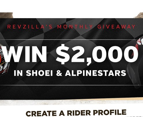 Shoei & Alpinestars Gear Giveaway
