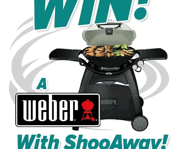 Shoo Away Weber Gas Grill Giveaway - Win A $500 Gas Grill