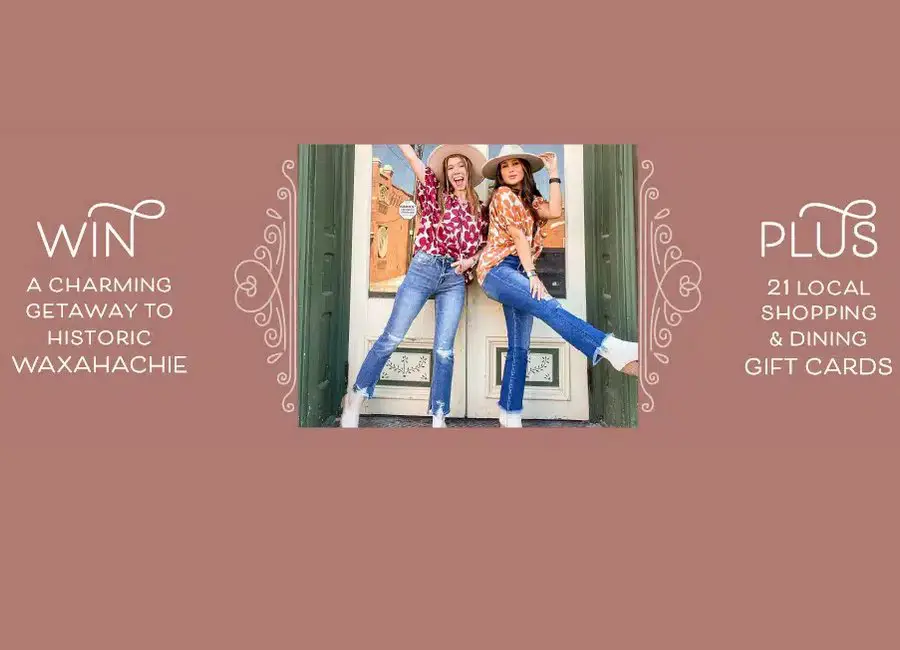 Shop Across Texas Giveaway - Win A Charming Getaway To Historic Waxahachie And More