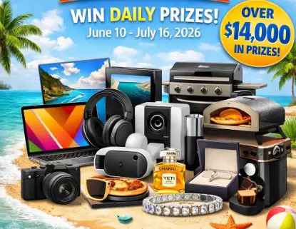 Shop LC Summer Breeze Sweepstakes - iPhone 17 Pro, MacBook, Pizza Oven & More Up For Grabs