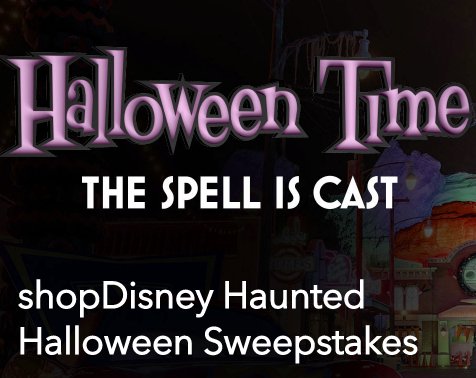 ShopDisney Haunted Halloween Sweepstakes