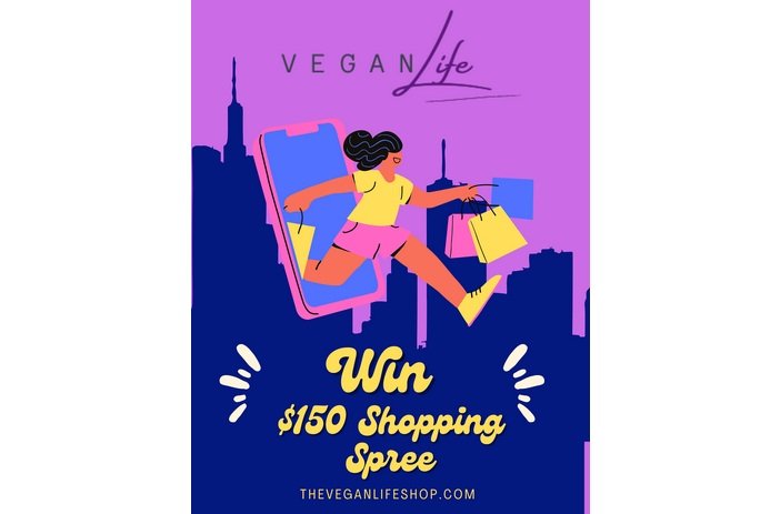 Shopping Spree at the Vegan Life Shop - Win a $150 In-Store Gift Card