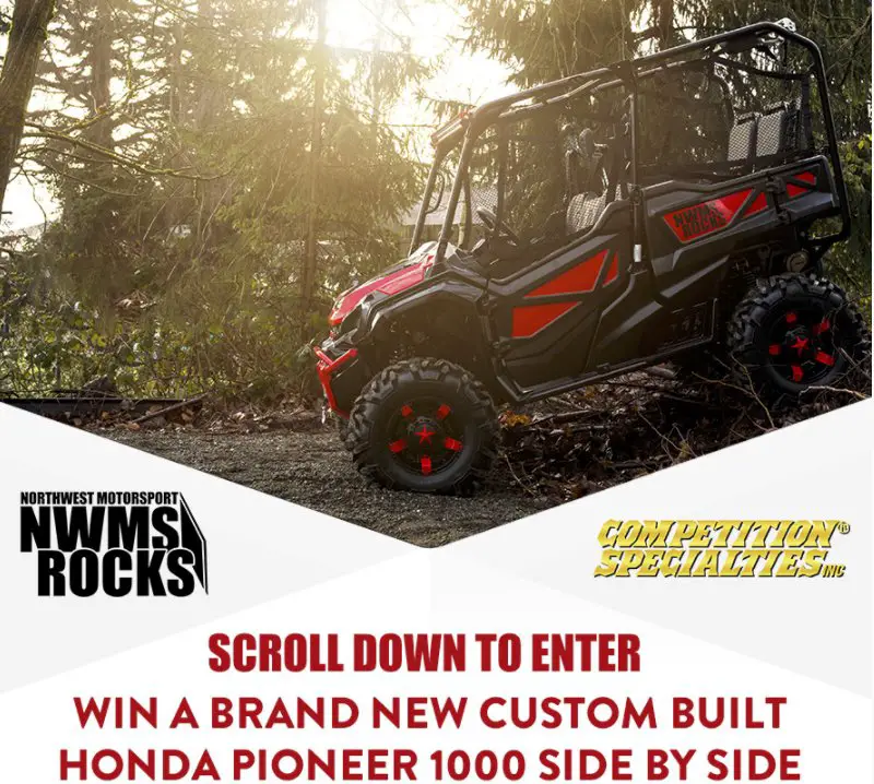 Side By Side Sweepstakes