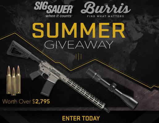 SIG and Burris Summer Giveaway