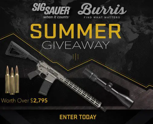 Sig And Burris Summer Giveaway