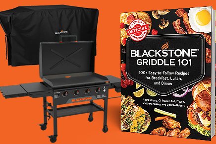 Simon & Schuster Blackstone Griddle 101 Sweepstakes - Win the Ultimate Blackstone Griddle Prize Pack