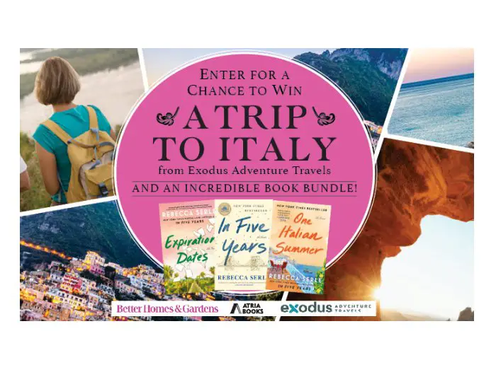 Simon & Schuster, Inc. Adventure To The Amalfi Coast Sweepstakes - Win Books & A Getaway For 2 To Italy