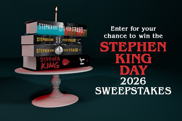 Simon & Schuster Stephen King Day Sweepstakes - Stephen King Novels, Audiobooks & Plaque Up For Grabs