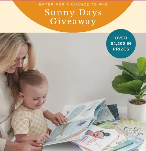 Simon & Schuster Sunny Days Giveaway – Win Over $4,000 In Gift Prizes Including Gift Cards, Baby Shower Gift Box, + More