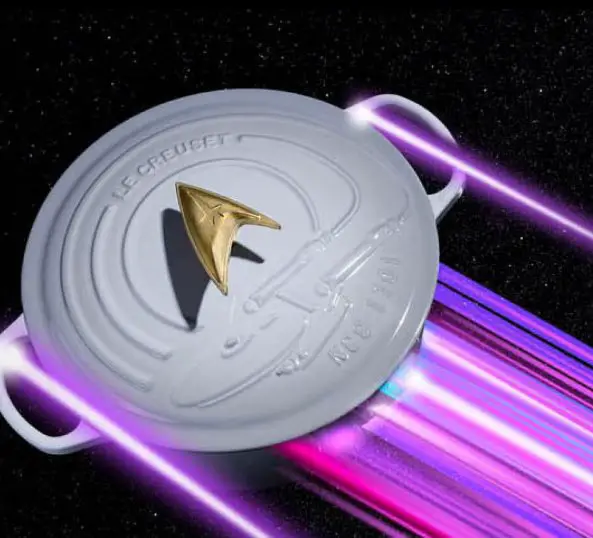 Simon x Le Creuset Star Trek Collection Sweepstakes - Win a $500 Le Creuset Star Trek Enterprise Dutch Oven