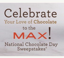 Simply Chocolate National Chocolate Day Sweepstakes