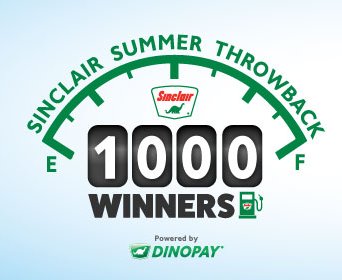 Sinclair Summer Throwback Giveaway - Gas Discounts Up For Grabs (1000 Winners)