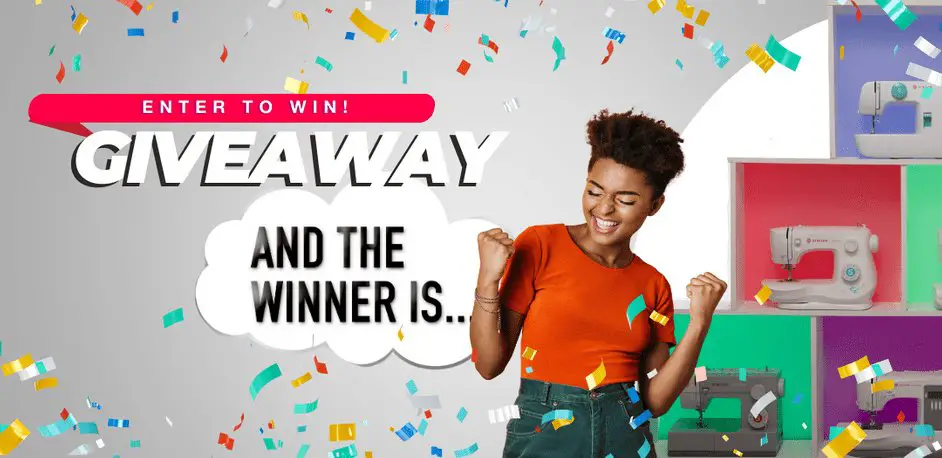 Singer Summer Sweepstakes - Win A SINGER Sewing Machine