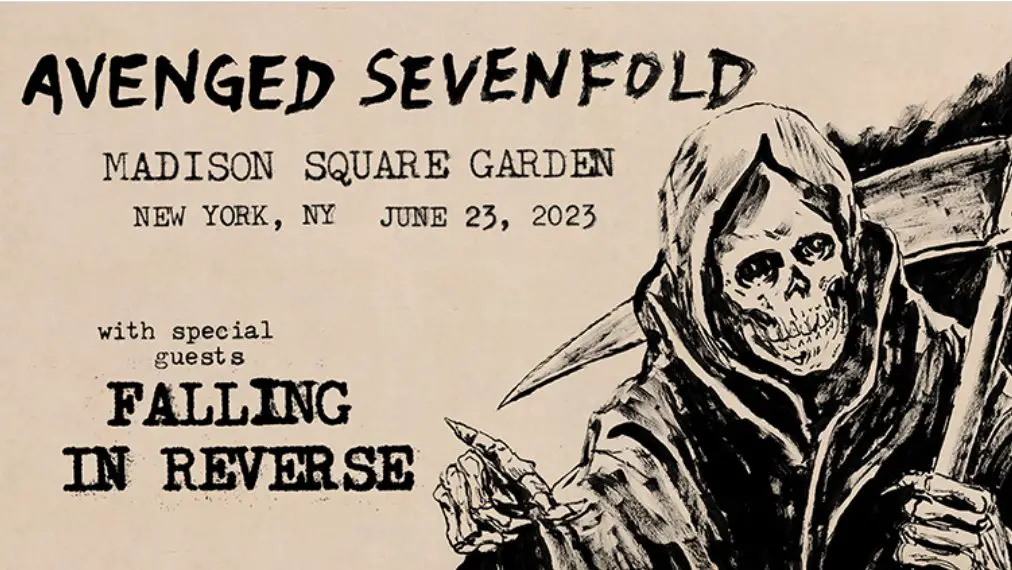 SiriusXM Avenged Sevenfold Sweepstakes Fallen In Reverse Sweepstakes - Win A Trip To See Avenged Sevenfold Live At Madison Square Garden