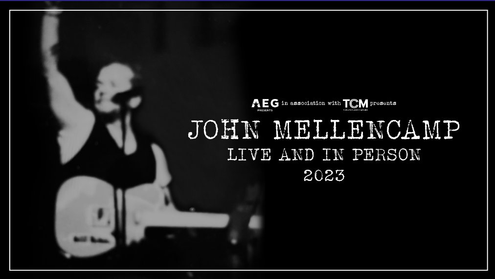 SIRIUSXM John Mellencamp Live And In Person 2023 Tour Sweepstakes