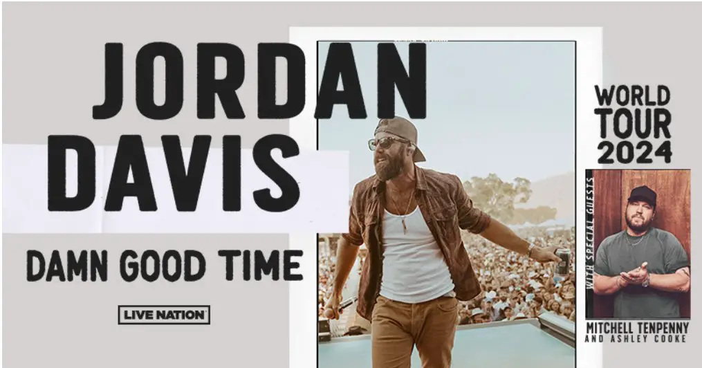 SiriusXM Jordan Davis Damn Good Time Tour Concert Giveaway – Win A Trip To The Jordan Davis Damn Good Time Tour + More