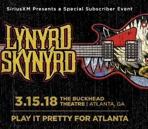 SiriusXM Presents Lynyrd Skynyrd in Atlanta