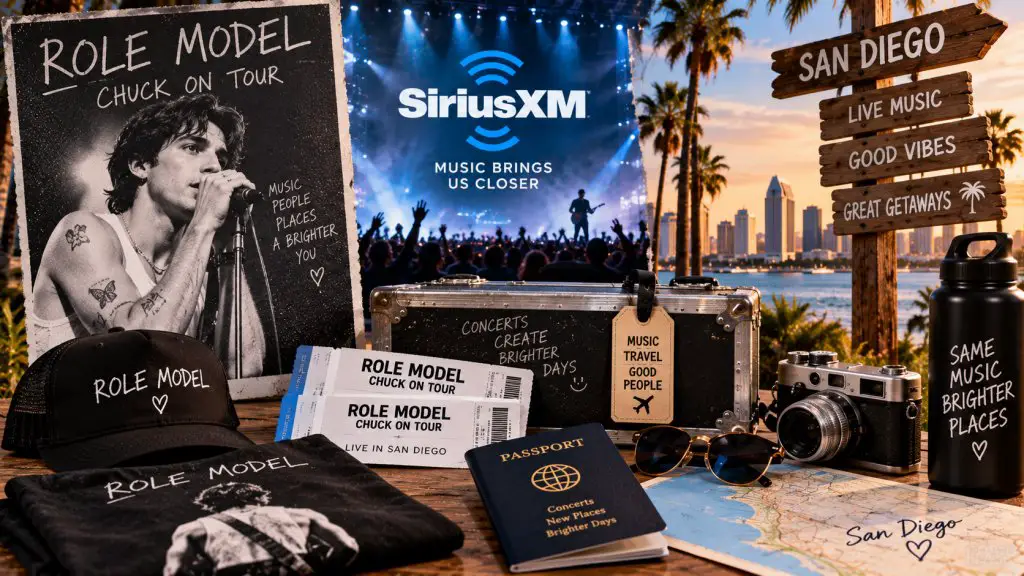 SiriusXM ROLE MODEL Chuck On Tour Sweepstakes – Win An Exclusive Trip To Experience ROLE MODEL Live In San Diego