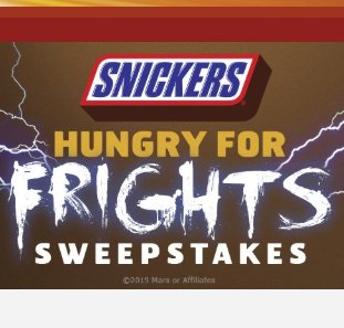 Six Flags Snickers Hungry For Frights Sweepstakes