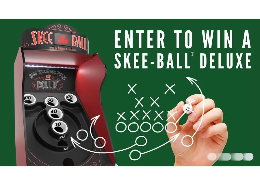 Skee-Ball Giveaway - Win a Skee-Ball Deluxe® Home Arcade