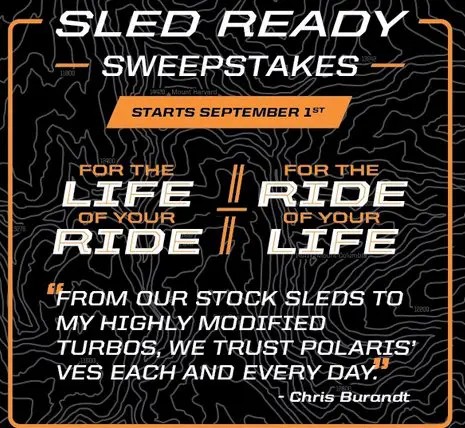 Sled Ready Sweepstakes