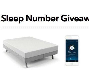 Sleep Number Giveaway