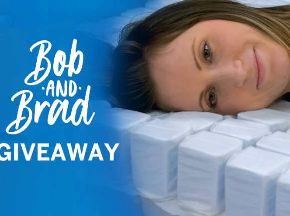 SleepOvation Bob & Brad Giveaway - Win A Free SleepOvation Mattress & 2 Pillows