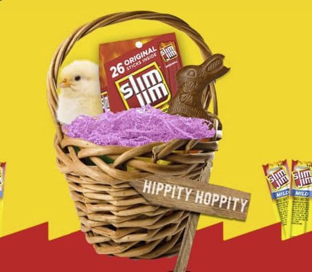 Slim Jim Snap into Easter Sweepstakes