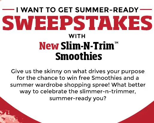 Slim-N-Trim Sweepstakes