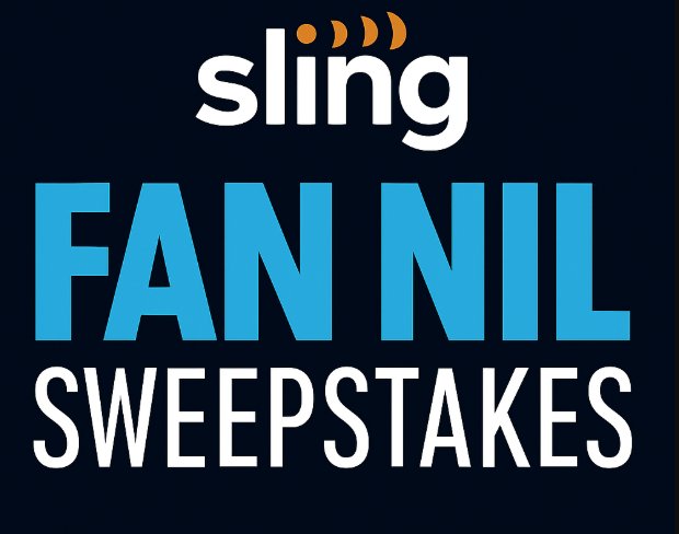 Sling TV Fan NIL Sweepstakes - Win a Free 1-year Sling TV Subscription