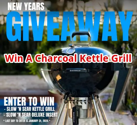 Slow 'N Sear Kettle Grill Giveaway - Win A Charcoal Kettle Grill