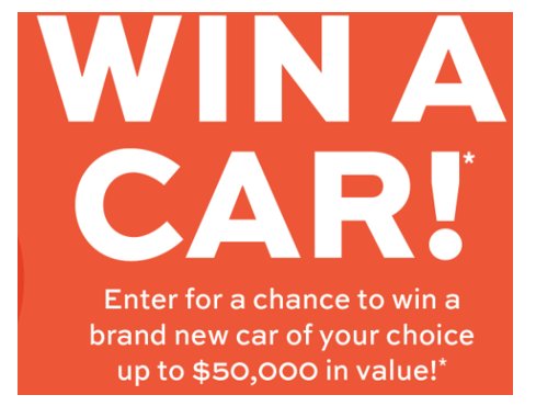 Slumberland Furniture Anniversary Car Giveaway - Win $50,000 For A Car Of Your Choice