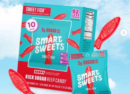 Smart Sweets Costco Giveaway - Win a $100 Costco gift card + 10-pack of Sweet Fish candy.